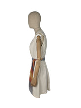 Load image into Gallery viewer, Original 1930's White Tennis Dress - Perfect Summer Frock - Bust 36 38
