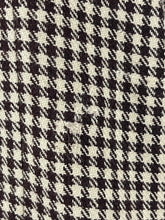 Load image into Gallery viewer, Original 1930s 1940s Brown and Cream Houndstooth Check Three Way Coat - Bust 38 40 42