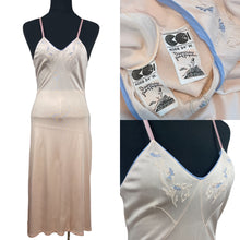 Load image into Gallery viewer, Original 1940's CC41 Embroidered Celanese Matching Set with French Knickers and Slip - Bust 34