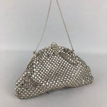 Load image into Gallery viewer, 1940s 1950s Claw Set Clear Paste Evening Purse - Super Sparkly