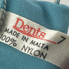 Load image into Gallery viewer, Vintage Dents Soft Blue Seamed Nylon Gloves - Great Vintage Accessory