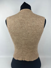 Load image into Gallery viewer, Original 1940s Fair Isle Waistcoat in Red, Green and Yellow - Charming Vintage Knit - Bust 30 31 32