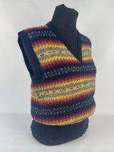 Load image into Gallery viewer, REPRODUCTION 1940s Fair Isle Slipover - Bust 36 37 38