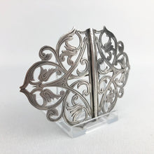 Load image into Gallery viewer, Edwardian Hallmarked Silver Sash Pin Made in 1908 - Originally a Nurses Buckle