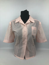 Load image into Gallery viewer, 1950S Volup Pink Morphita Nylon Blouse - B40