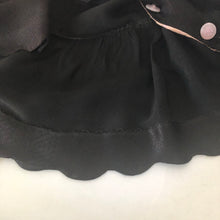 Load image into Gallery viewer, 1940s Black And Pink Fitted Jacket with Pink Glass Buttons - B32
