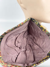 Load image into Gallery viewer, Fabulous Original 1920's Pleated Cloche in Vibrant Shades with Bow Trim *