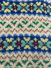 Load image into Gallery viewer, Original 1940s Fair Isle Slipover - Charming Vintage Jumper - Bust 35 36 37