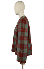 Load image into Gallery viewer, Absolutely Stunning Original 1940's Cropped Check Jacket - Bust 38 40 42