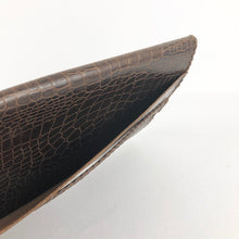 Load image into Gallery viewer, Vintage 1940s Embossed Leather Clutch Bag