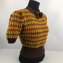 Load image into Gallery viewer, Reproduction 1940s Jumper and Matching Turban Set - B38 40 42