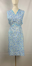 Load image into Gallery viewer, 1940s Floral Cotton Apron - Would Make A Great Summer Dress - Bust 36 37 38 *