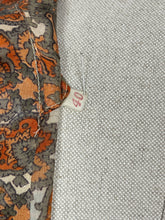 Load image into Gallery viewer, Original 1950's Artificial Silk Blouse in Autumnal Print - Button Back with Bow Detail - Bust 40