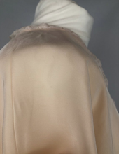 Load image into Gallery viewer, 1930s 1940s Pale Peach Rayon Bed Jacket - B36