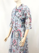 Load image into Gallery viewer, Original 1950s Floral Circle Dress with Matching Jacket - Bust 36 38