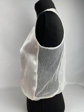 Load image into Gallery viewer, Original 1930's Satin and Net Dickie Blouse - Bust 32 33 34