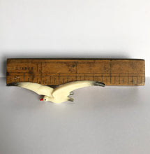 Load image into Gallery viewer, RESERVED FOR J - DO NOT BUY 
Vintage Early Plastic Seagull Brooch - Medium