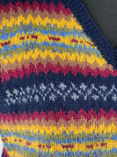Load image into Gallery viewer, REPRODUCTION 1940s Fair Isle Slipover - Bust 36 37 38