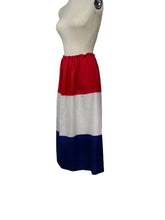 Load image into Gallery viewer, Original 1940's Red, White and Blue Skirt Made from the Netherlands Flag - Victory Skirt