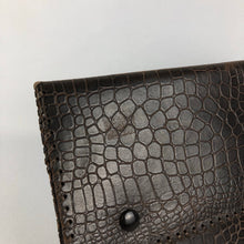 Load image into Gallery viewer, Vintage 1940s Embossed Leather Clutch Bag