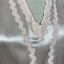 Load image into Gallery viewer, Original 1930's Pale Pink Satin Backed Crepe and Net Dickie Blouse - Bust 32 33 34