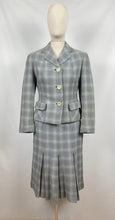 Load image into Gallery viewer, Original 1950s Marlbeck Tweed Suit in Purple and Green - Bust 35 36