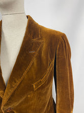 Load image into Gallery viewer, Original 1930s 1940s Tailor Made Brown Velvet Riding Jacket - Bust 34 35 36