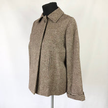 Load image into Gallery viewer, 1940s Cropped Swing Jacket Made From Scottish Tweed B34