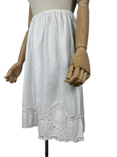 Load image into Gallery viewer, Antique Edwardian Fine Cotton Lawn Bloomers with Pin Tucks, Embroidery and Lace Work *
