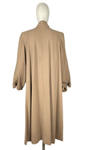 Load image into Gallery viewer, 1940s Volup Caldaric Camel Coloured Wool Coat with Soutache and Trapunto Quilting - Bust 44 46
