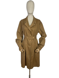 Original 1941's Women’s Land Army Milking Coat from WW2 - Bust 38 40 *