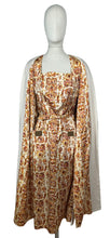 Load image into Gallery viewer, Utterly Fabulous Original 1950&#39;s Greek Themed Novelty Print Belted Dress and Coat Set - Bust 40&quot; *
