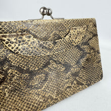 Load image into Gallery viewer, Original Wilco 1930&#39;s 1940&#39;s Faux Snakeskin Clutch Bag - Great Vintage Accessory
