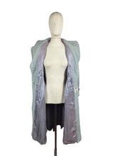 Load image into Gallery viewer, Original 1940's 1950's Evandore Double Breasted Belted Princess Coat in Grey Fleck Boucle Wool - Bust  36
