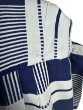 Load image into Gallery viewer, Original 1950's Peggy Page Navy and White Check Day Dress - Bust 36 37 *
