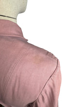 Load image into Gallery viewer, Original 1940&#39;s Pretty Pink Lightweight Wool Single Breasted Jacket - Bust 36 38

