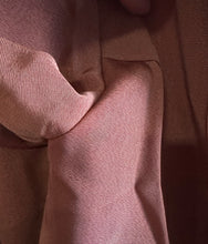 Load image into Gallery viewer, Original 1950’s Warm Brown Grosgrain Belted Jacket with Soutache Trim - Bust 36 37
