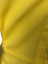 Load image into Gallery viewer, 1950&#39;s Reproduction Yellow and White Cotton Summer Dress - Bust 38 39 *
