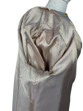 Load image into Gallery viewer, Original 1940&#39;s Wool Jacket in Soft Blue with Studded Cuffs and Pockets - Bust 36 38
