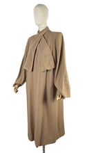 Load image into Gallery viewer, 1940s Volup Caldaric Camel Coloured Wool Coat with Soutache and Trapunto Quilting - Bust 44 46
