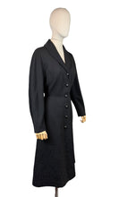 Load image into Gallery viewer, RESERVED FOR KELLY Stunning Original 1950's Princess Coat with Intricate Soutache Detailing by Crayson Model - Bust 36 38
