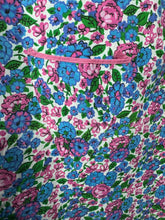 Load image into Gallery viewer, Original 1940's Pink, Blue and White Cotton Apron - Great Chore Dress - Would Make A Great Summer Dress - Bust 34 35
