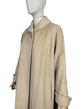 Load image into Gallery viewer, Original Late 1940's Early 1950's Cream Wool Coat with Single Button Closure - Bust 44 46
