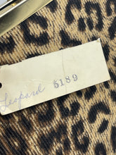 Load image into Gallery viewer, Original 1950&#39;s Calego of Canada Faux Leopard Skin Bag
