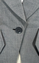 Load image into Gallery viewer, Original 1940's or 1950's Connei Model Jacket in Grey Wool with Single Button Closure - Bust 34 36
