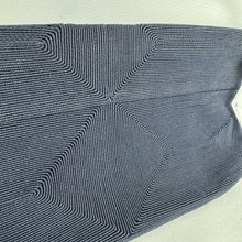 Load image into Gallery viewer, Original 1940's American Corde Style Bag in Navy Blue with Huge Lucite Zip Pull *
