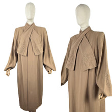 Load image into Gallery viewer, 1940s Volup Caldaric Camel Coloured Wool Coat with Soutache and Trapunto Quilting - Bust 44 46
