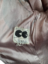 Load image into Gallery viewer, Original 1940’s CC41 Marlbeck Single Breasted Wool Coat In Grey and Black - Bust 36 *
