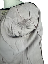 Load image into Gallery viewer, Original 1940's Hershelle Black Wool Short Sleeved Jacketed with Covered Buttons - Bust 34
