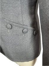 Load image into Gallery viewer, Original 1940's Grey Wool Single Breasted Jacket by F.A.Brackley - Bust 34 36 *
